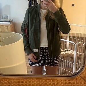 Alpha industries bomber jacket